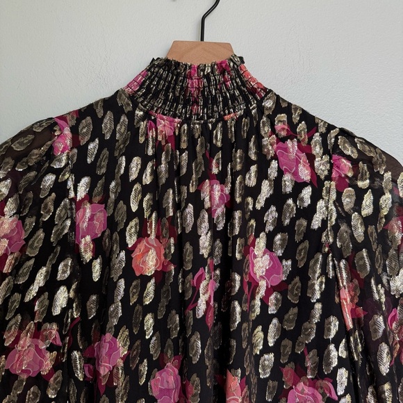 Kate Spade New York Rose Garden Smocked Shift Dress - Picture 8 of 12